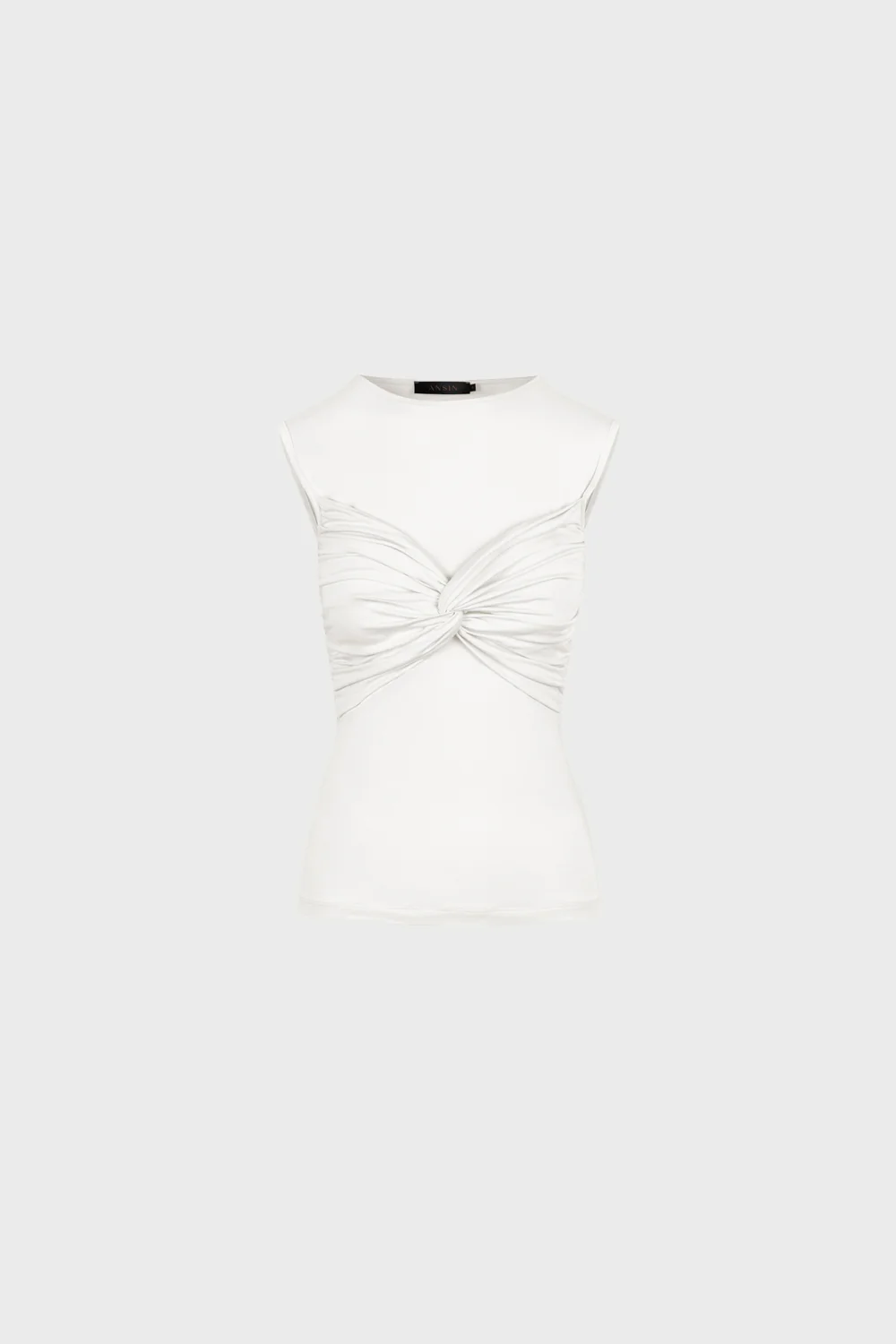 Top Miss Draped Off White - Image 2