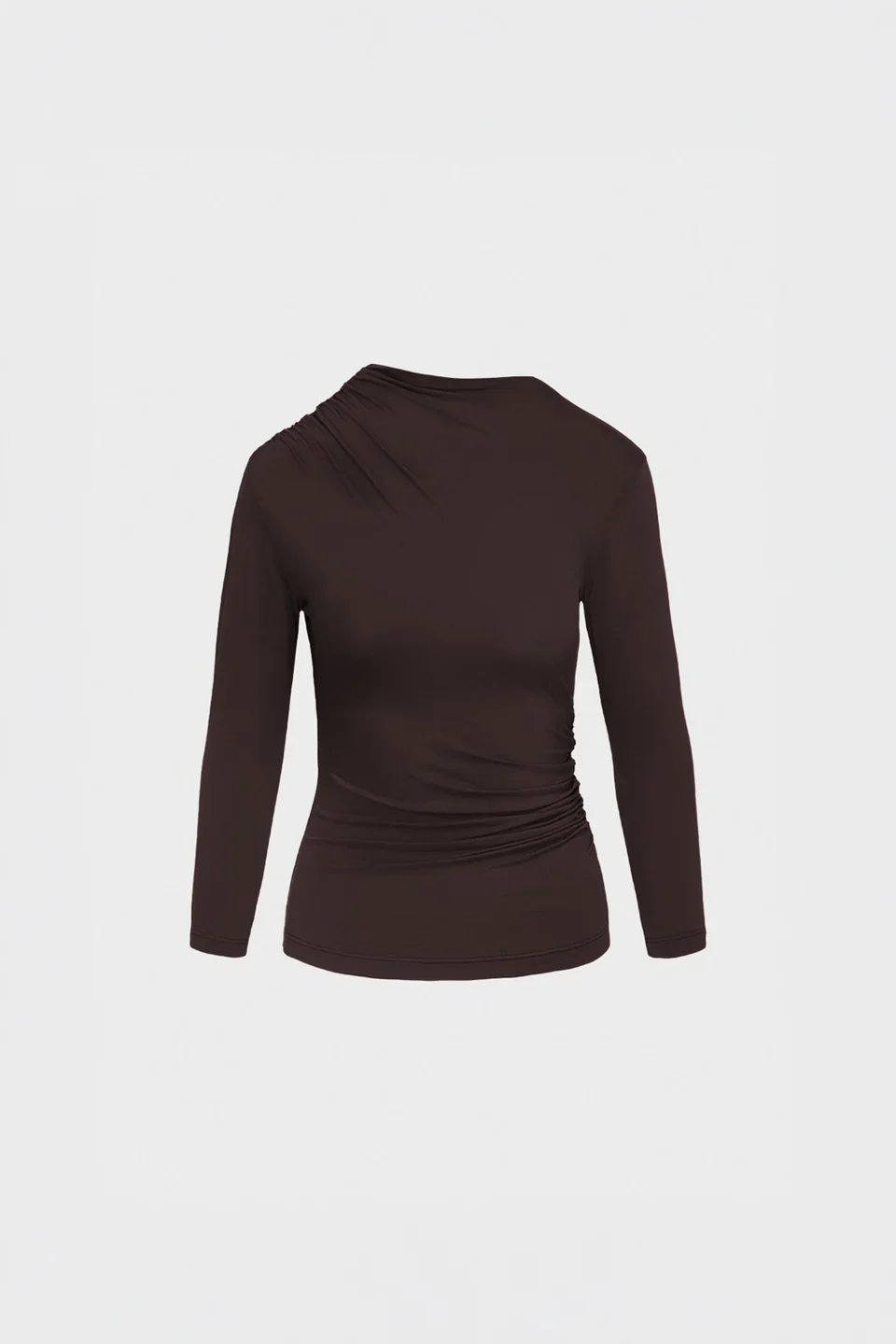 Longsleeve 3/4 Miss Sculptural Dark Chocolate - Image 11