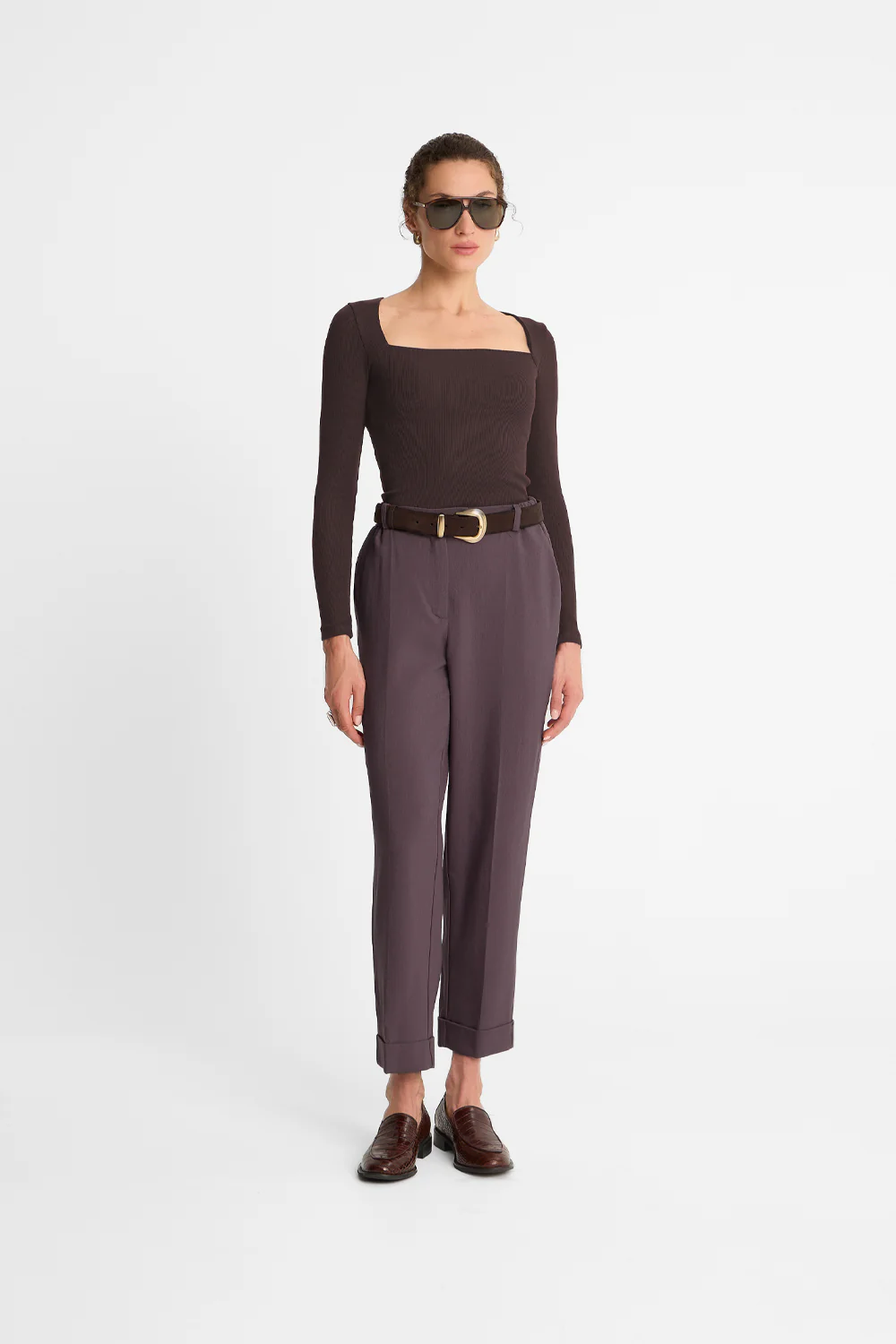 Longsleeve Miss Caro Dark Chocolate