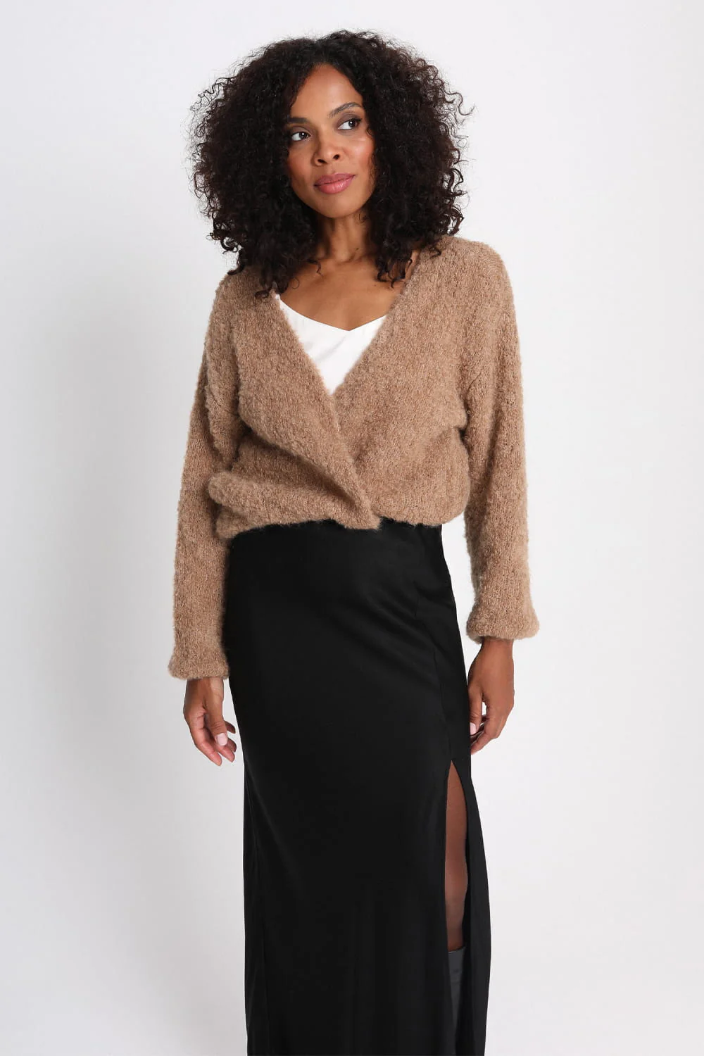 Sweter Miss Stylish Camel