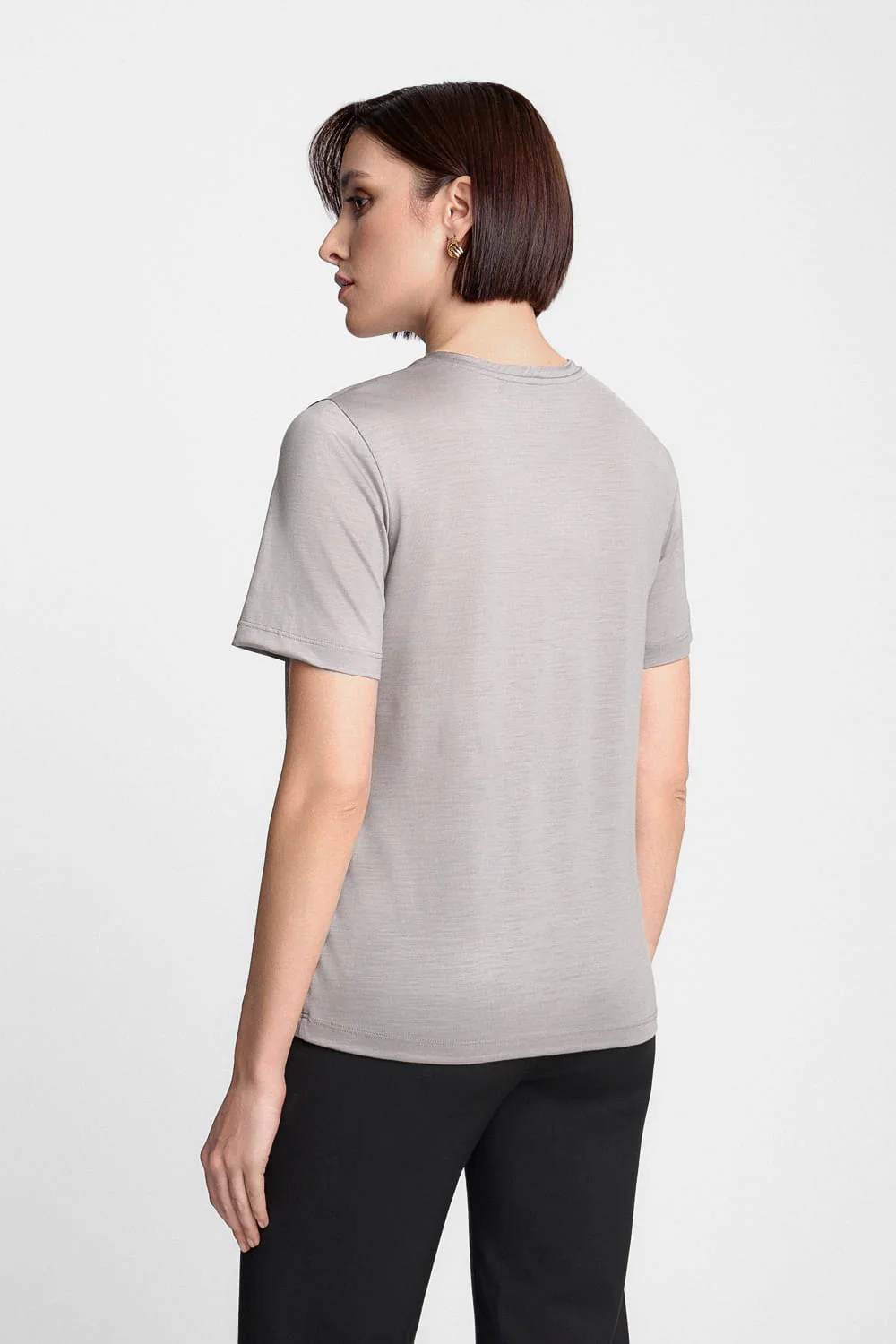 T-shirt Miss Merino Grey - Image 6